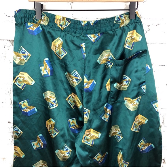 Vintage 90’s Honor’s Satin Cigar Box Sleep Pants - Picture 7 of 9